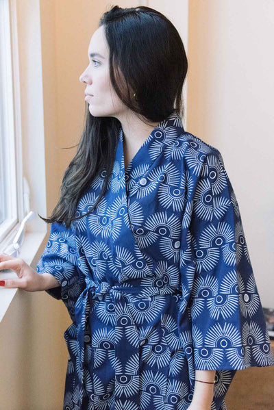 Iris Kimono Robe