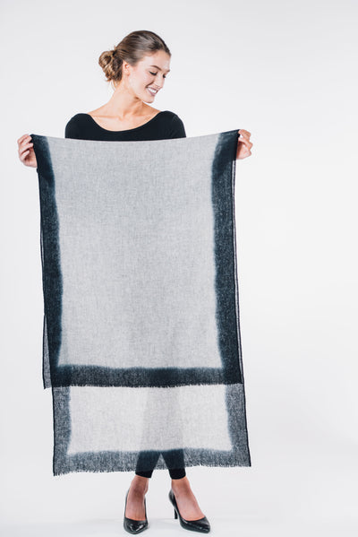 Cloud Cashmere Scarf - Gray