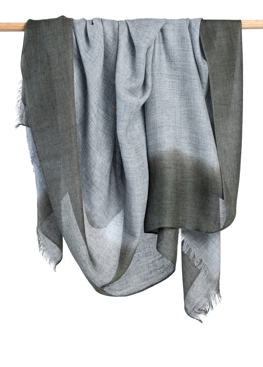 Jubilee Cashmere Scarf - Olive